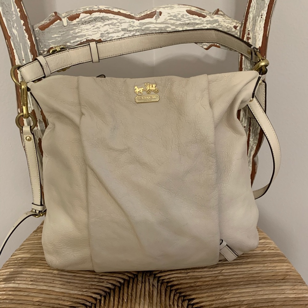 Coach leather purse